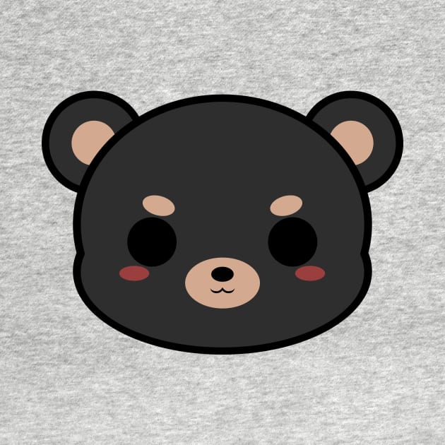 Cute Black Bear by alien3287